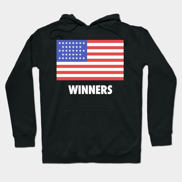 History - American Civil War North Union Flag Hoodie by MeatMan